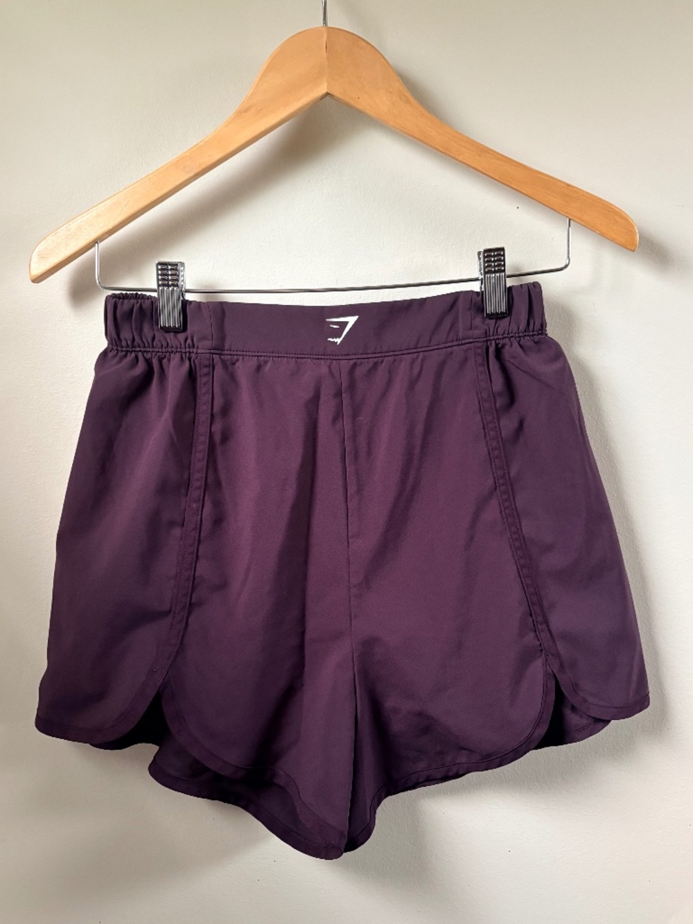 Gymshark Burgundy Athletic Shorts Small